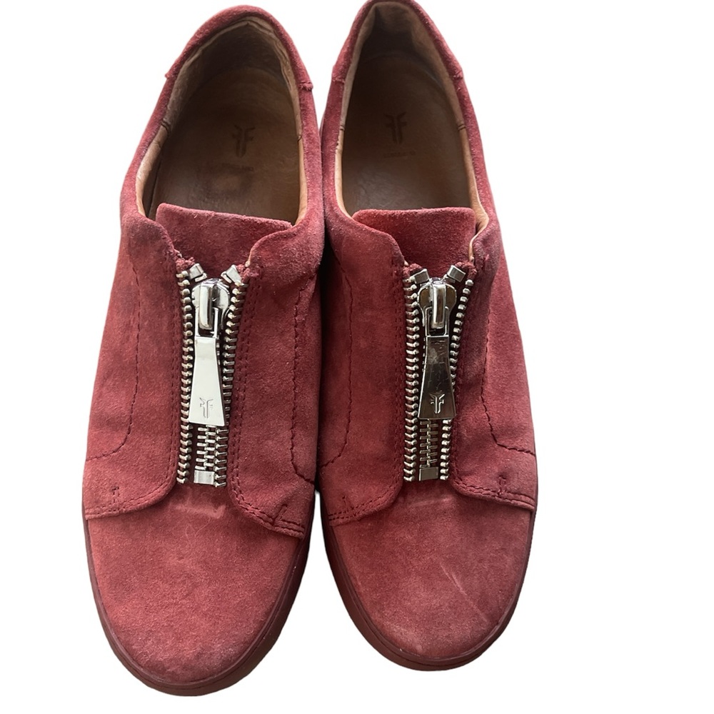 FRYE Sneakers Lena Zip Suede